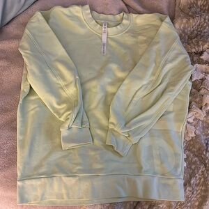 Lululemon oversized crew neck sweatshirt